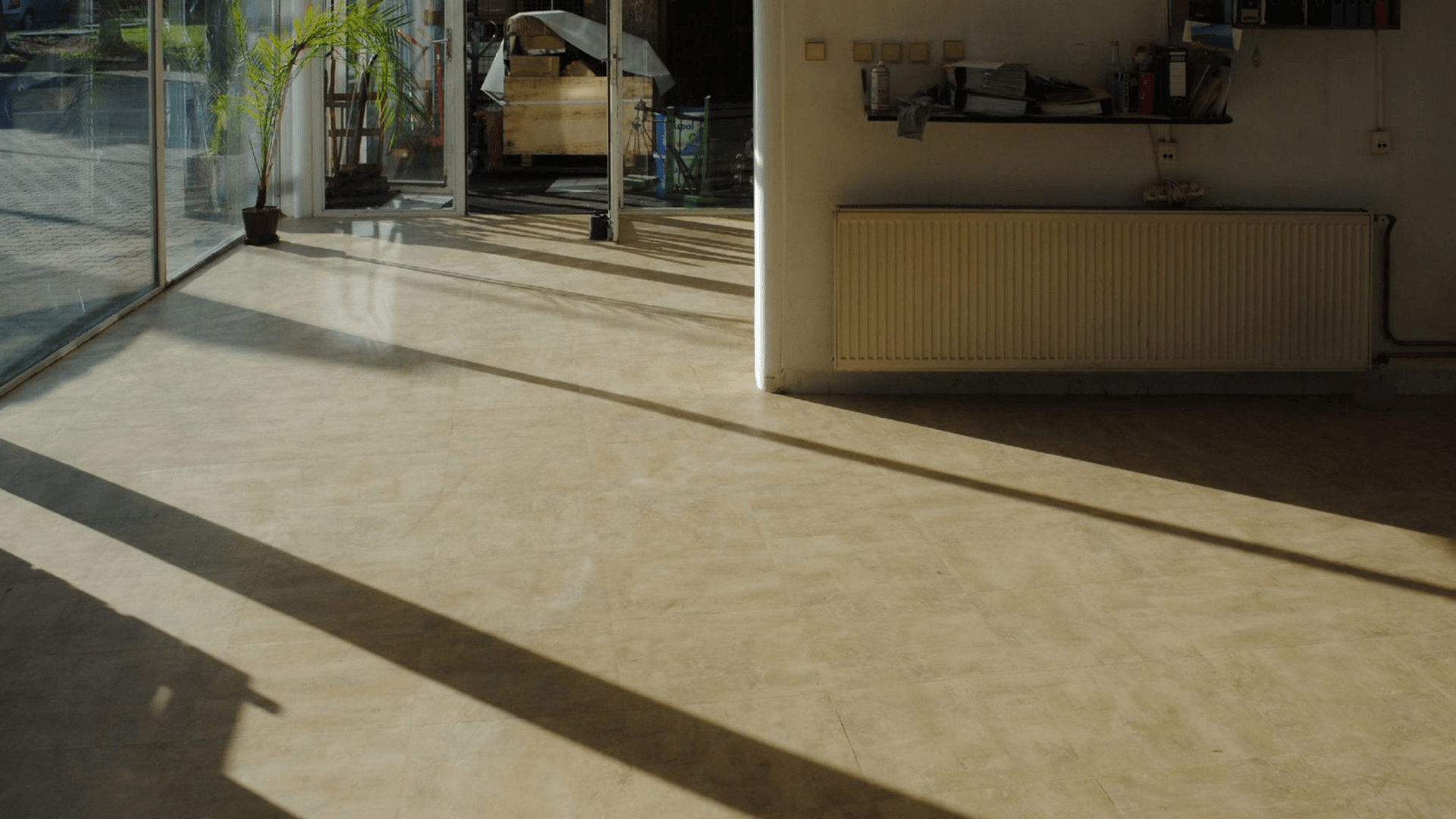 PVC durable floor tiles